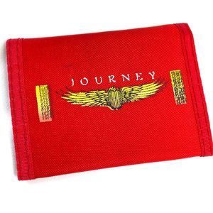 VTG 80'S Journey Nylon Tri Fold Wallet NOS